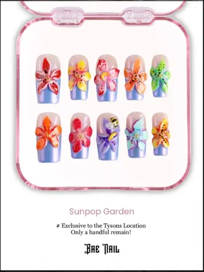 Sunpop Garden nail collection launch