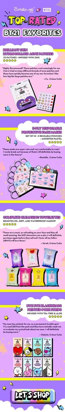 BT21 FAVORITES — EMAIL NEWSLETTER — complete overview