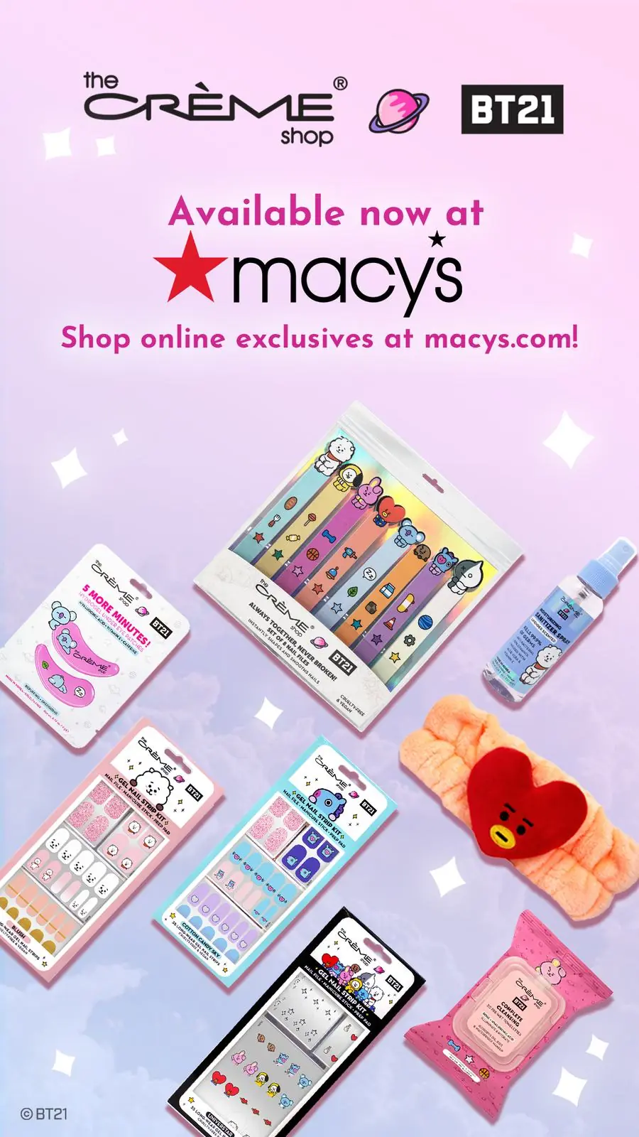 BT21 — MACY’S INSTAGRAM STORY