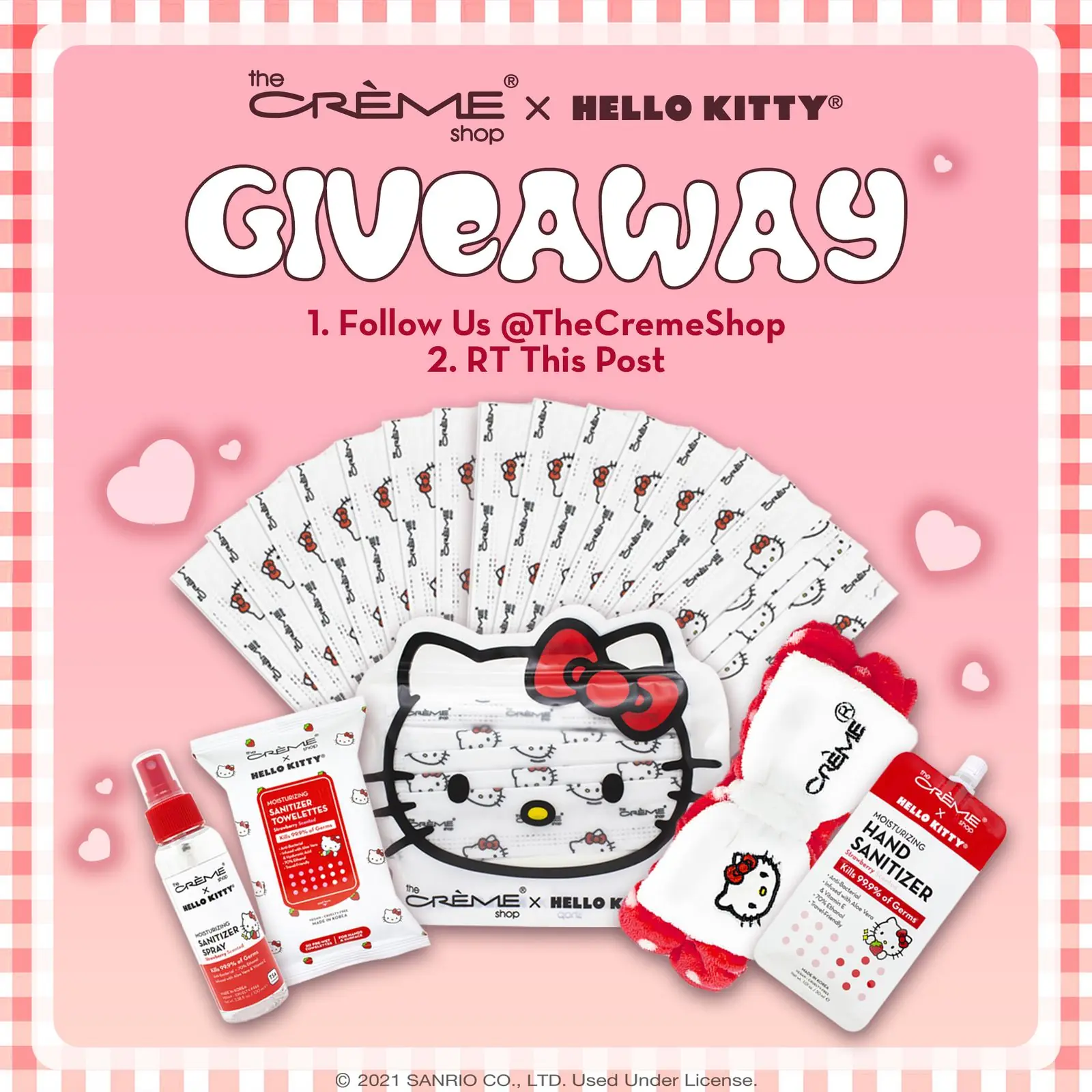 HELLO KITTY — TWITTER GIVEAWAY