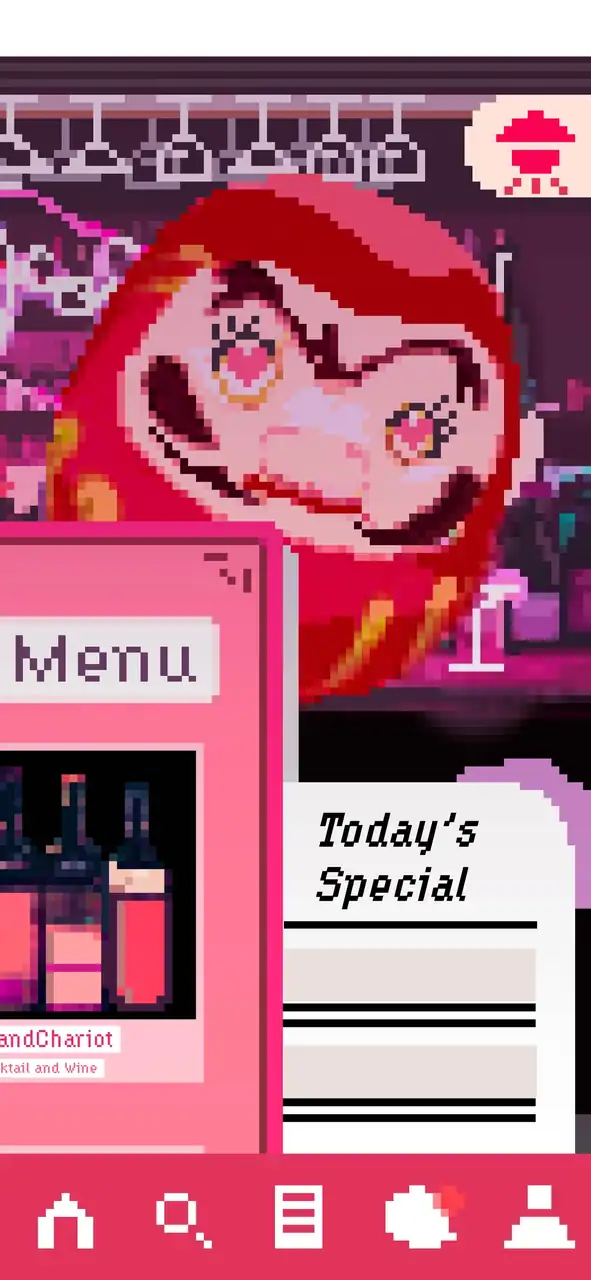cute meet the daruma app screen
