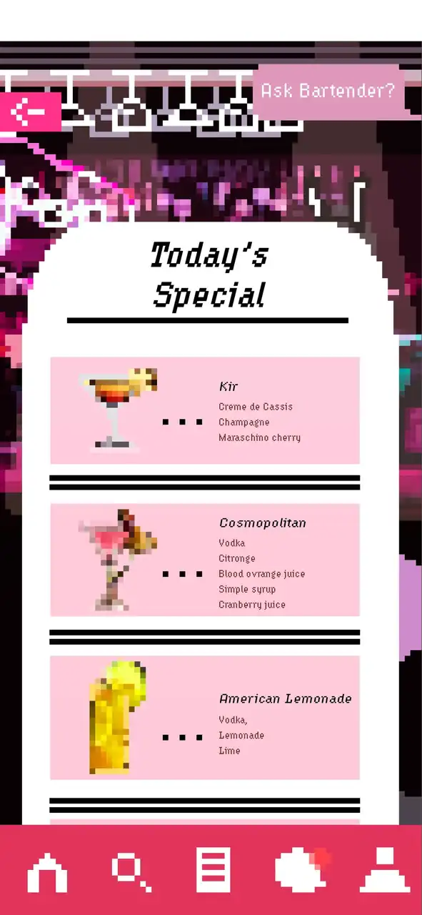 cute today’s special app screen